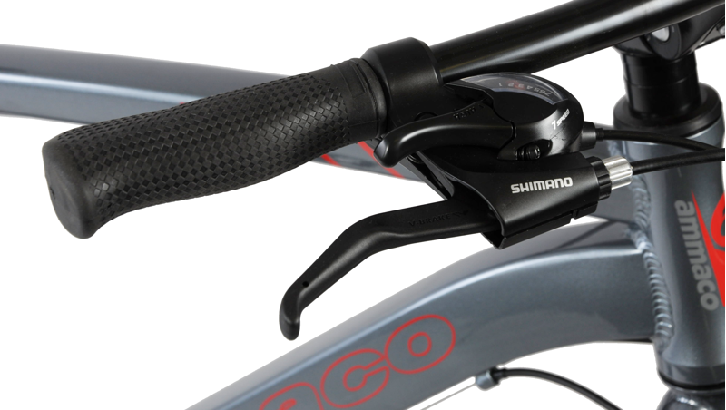 Ammaco Pathway X1 700c Sports Hybrid Bike Light Grey-3